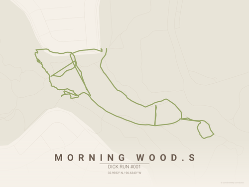 Morning Wood.s (My Very First Dick Run)